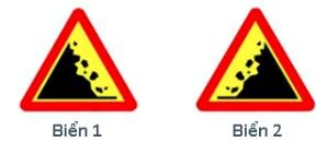 Hình minh họa câu 422: Các biển báo này có ý nghĩa như thế nào?