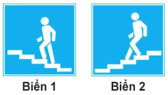 Hình minh họa câu 451: Biển nào chỉ dẫn cho người đi bộ sử dụng hầm chui qua đường?