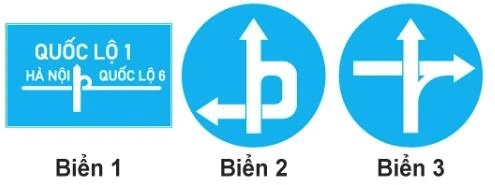 Hình minh họa câu 458: Biển số 1 có ý nghĩa như thế nào?